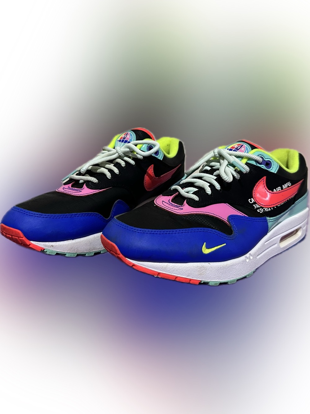 Nike Men's “Parachute” Air Max 1s - Size 10.5